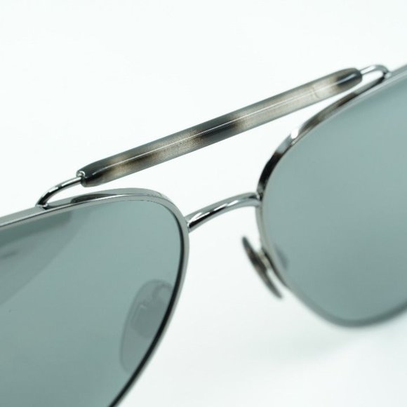 FINAL PRICE NEW BURBERRY BE3097 10036G PILOT GREY / MIRRORED SILVER SUNGLASSES - Picture 3 of 7